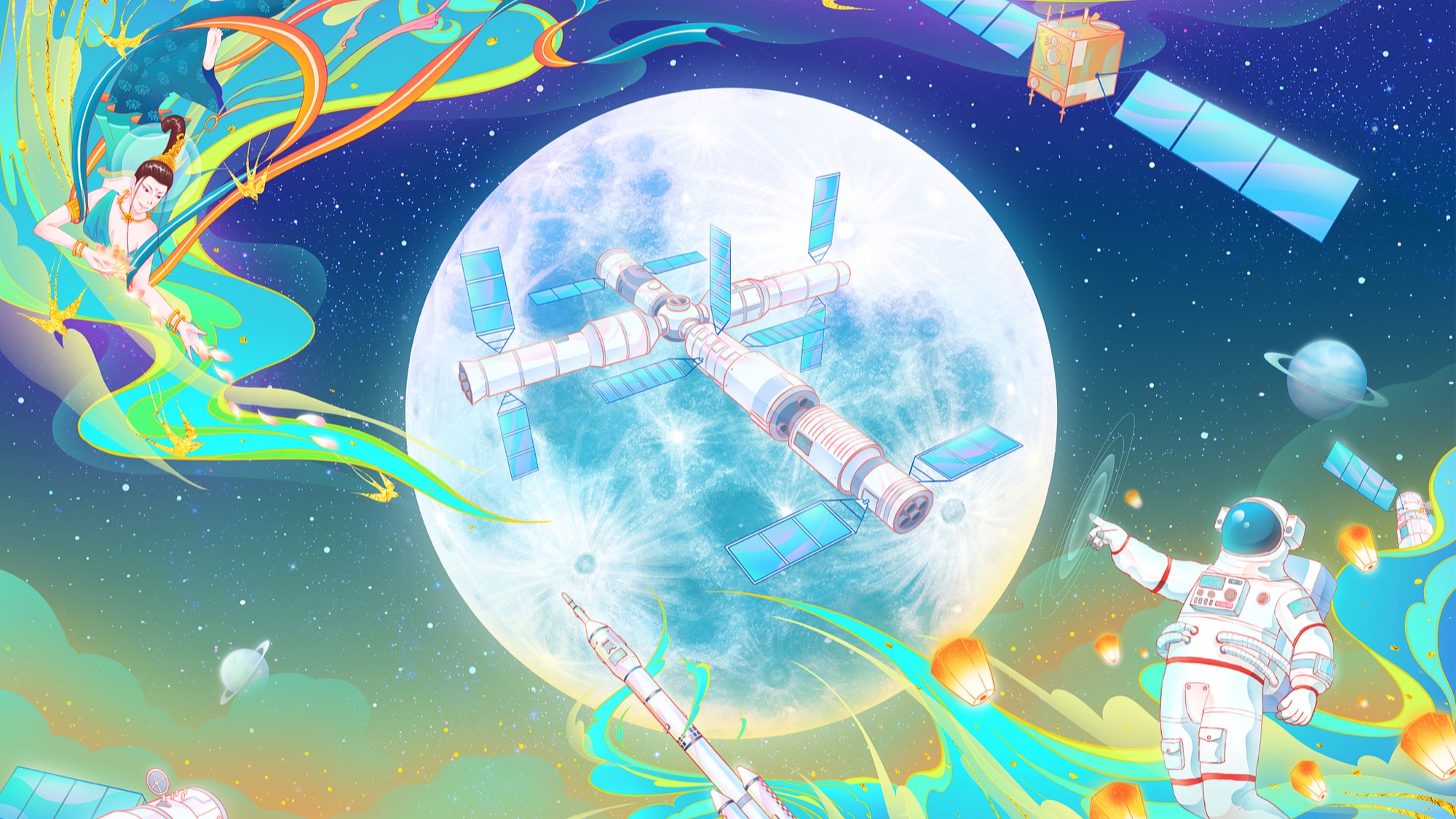 航天科普进校园 青少年探秘科技魅力-天维邦考教育网