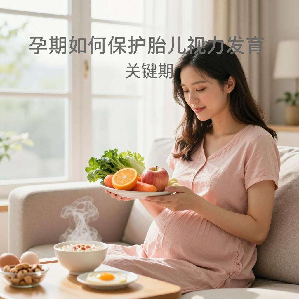 孕期如何保护胎儿视力发育 关键期营养管理指南-天维邦考教育网