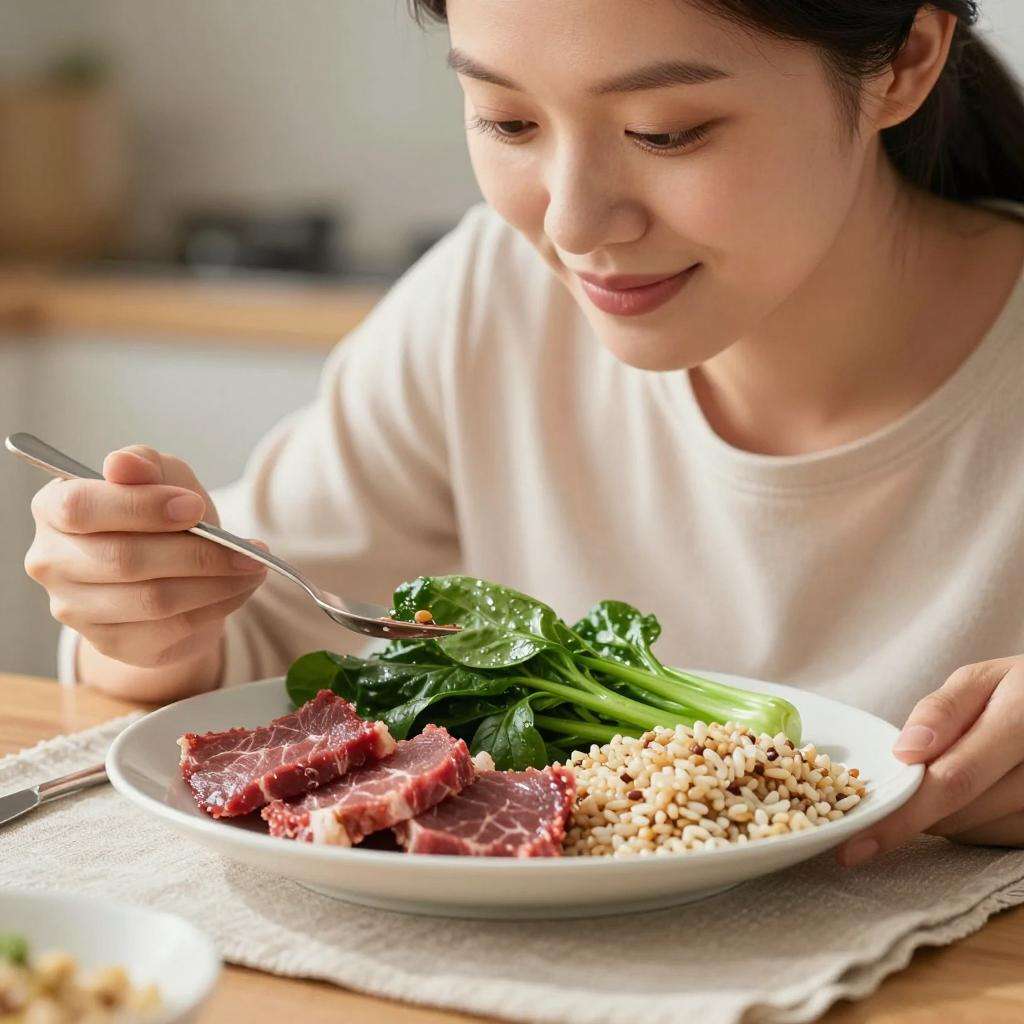 孕妈妈不同时期的补血营养心经第一张图