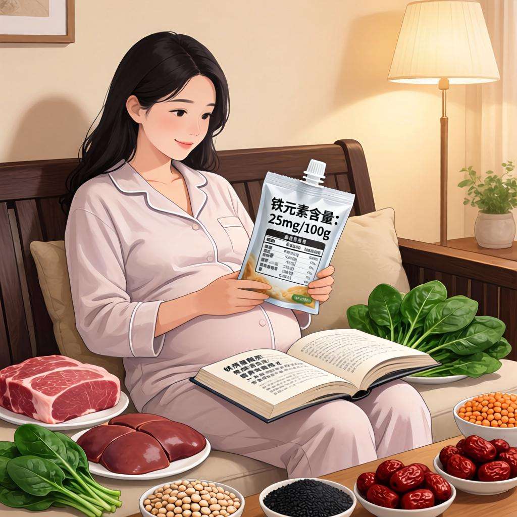 孕妈妈不同时期的补血营养心经第二张图