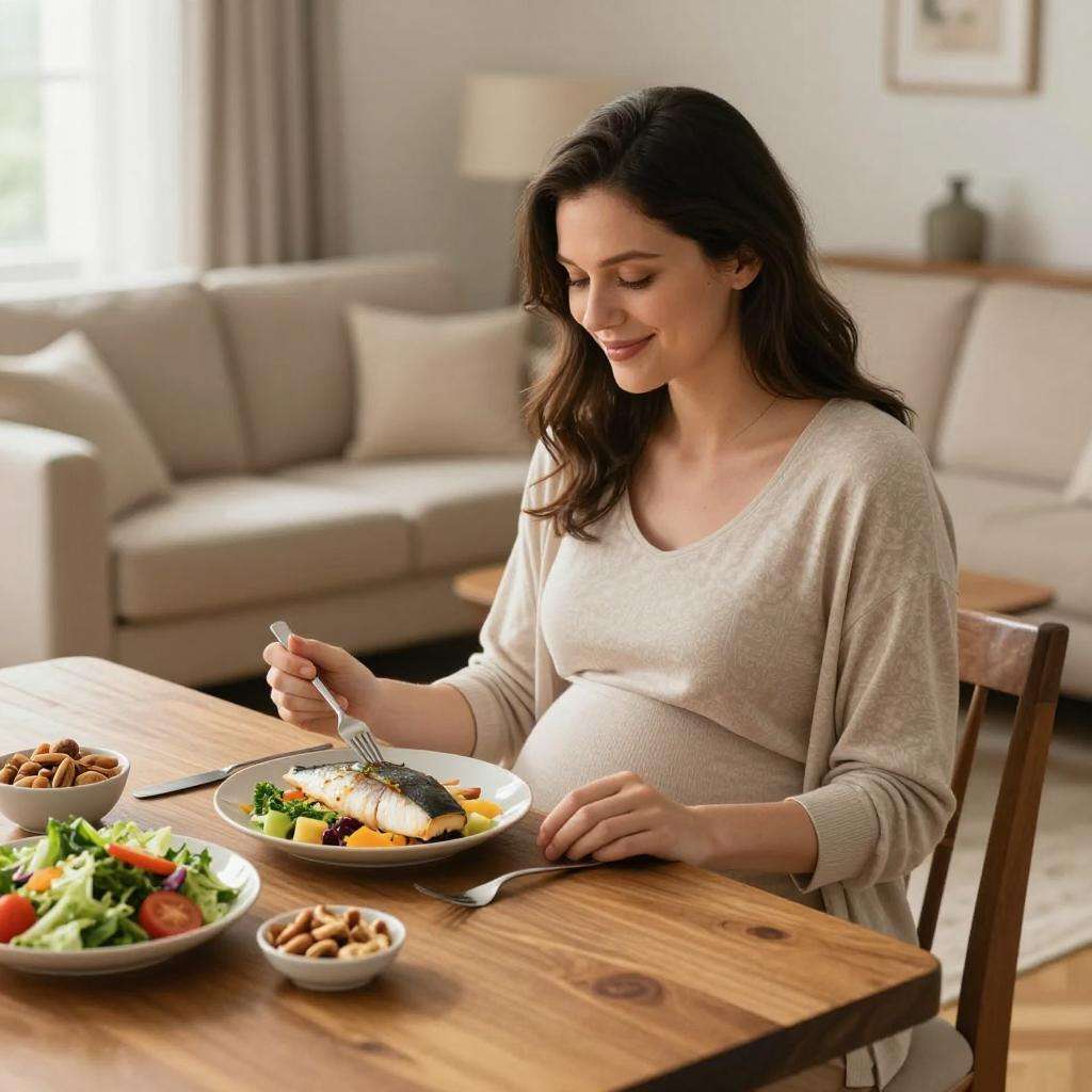 孕妈多吃坚果鱼肉助胎儿抗过敏第二张图