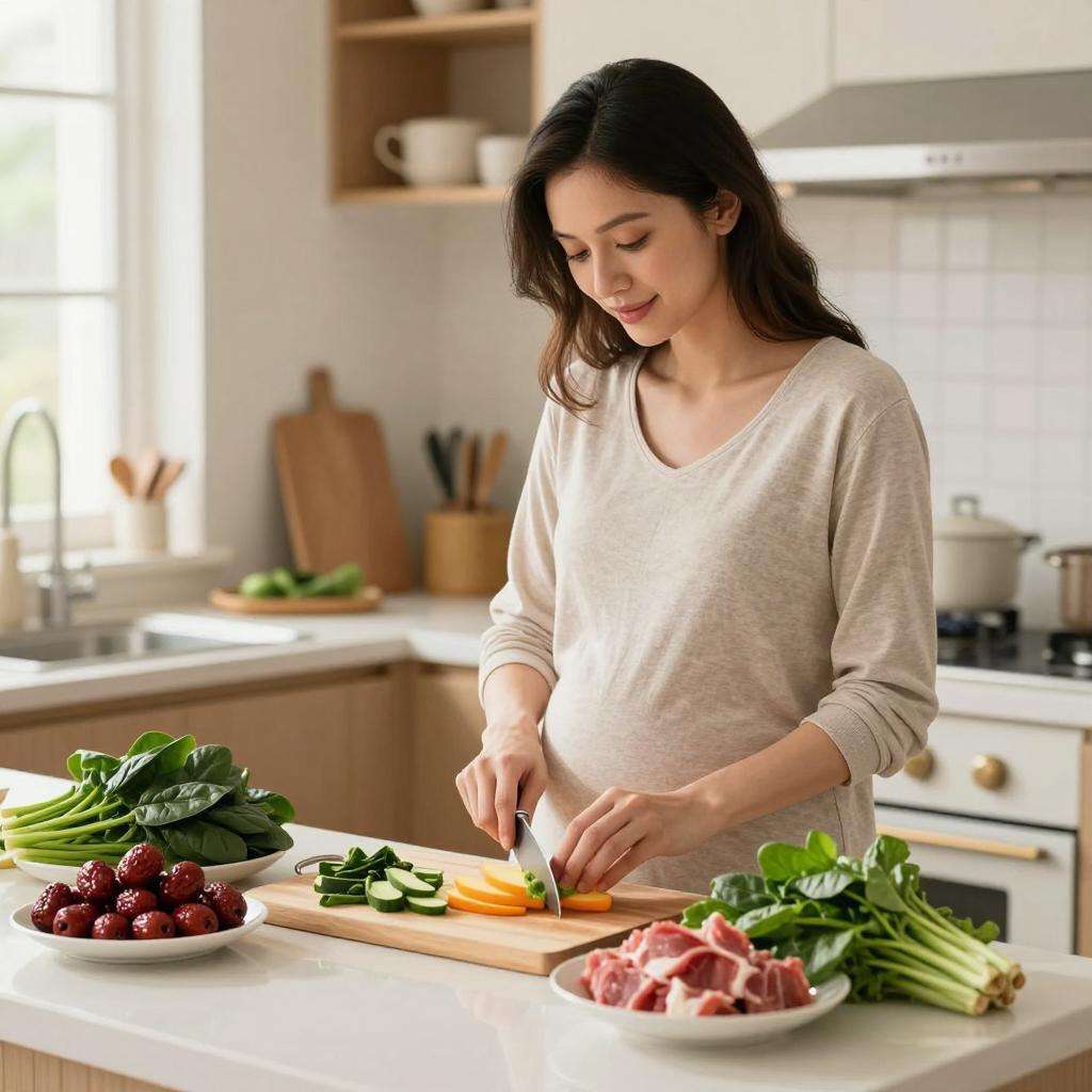 孕妈妈不同时期的补血营养心经 孕妈妈不同时期的补血营养心经第一张图