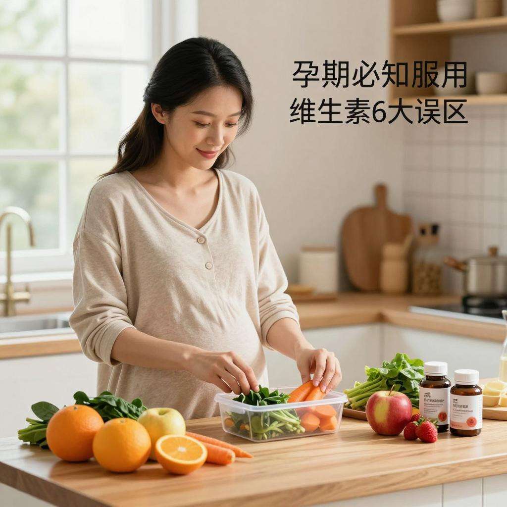 孕期必知服用维生素6大误区