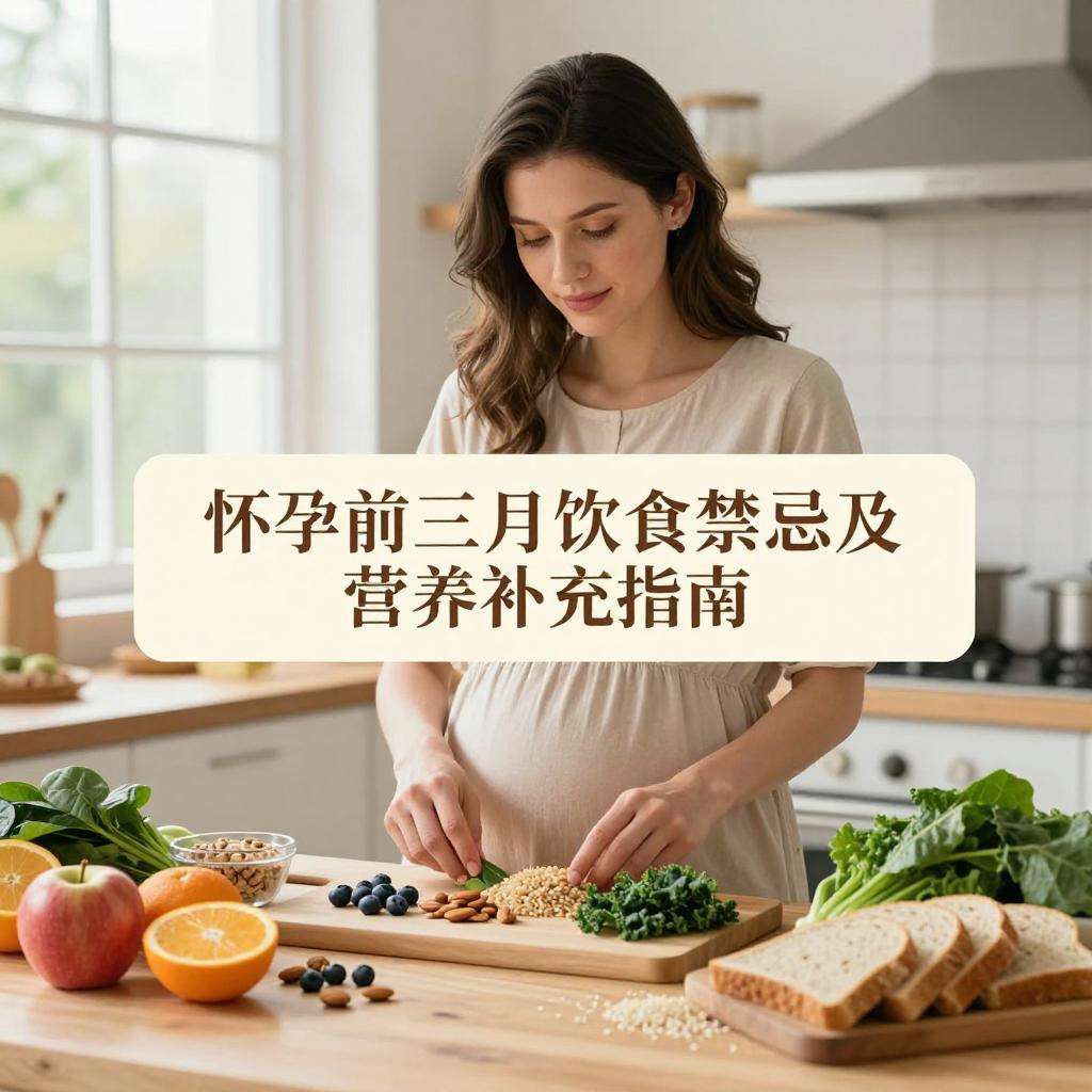 怀孕前三月饮食禁忌及营养补充指南-天维邦考教育网