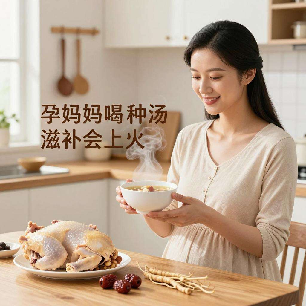 孕妈妈喝3种汤滋补不上火