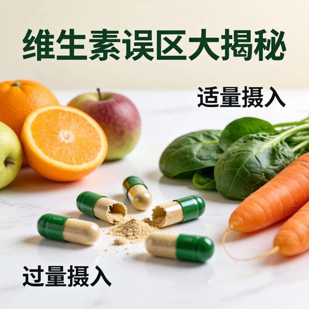 维生素误区大揭秘：过量服用的危害与正确补充-天维邦考教育网