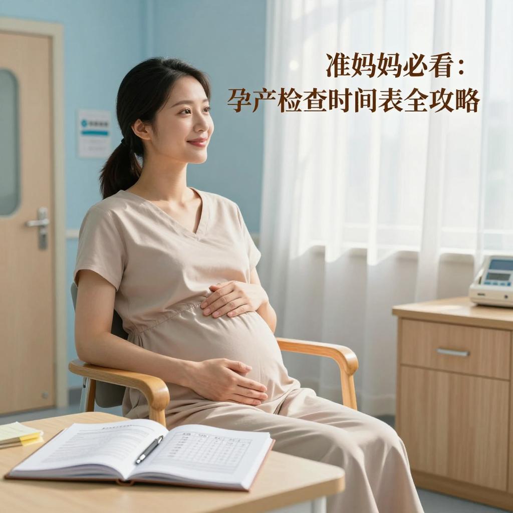 准妈妈必看：孕产检查时间表全攻略-天维邦考教育网