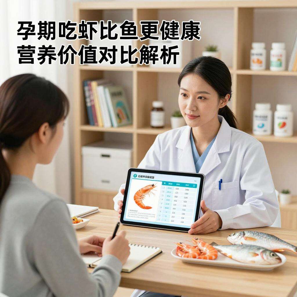 孕期吃虾比鱼更健康，营养价值对比解析-天维邦考教育网第一张图