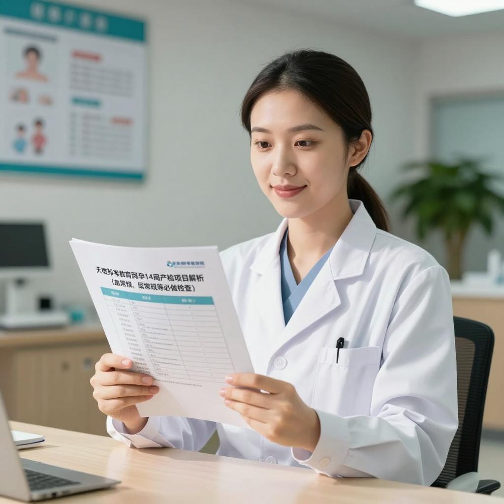 孕14周产检项目解析：血常规、尿常规等必做检查-天维邦考教育网第三张图