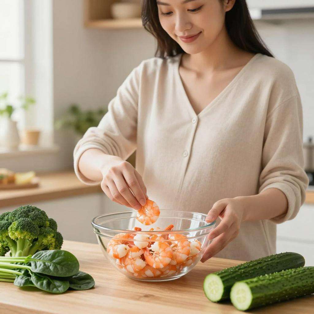 孕期吃虾比吃鱼更健康 三大理由解析-天维邦考教育网第一张图