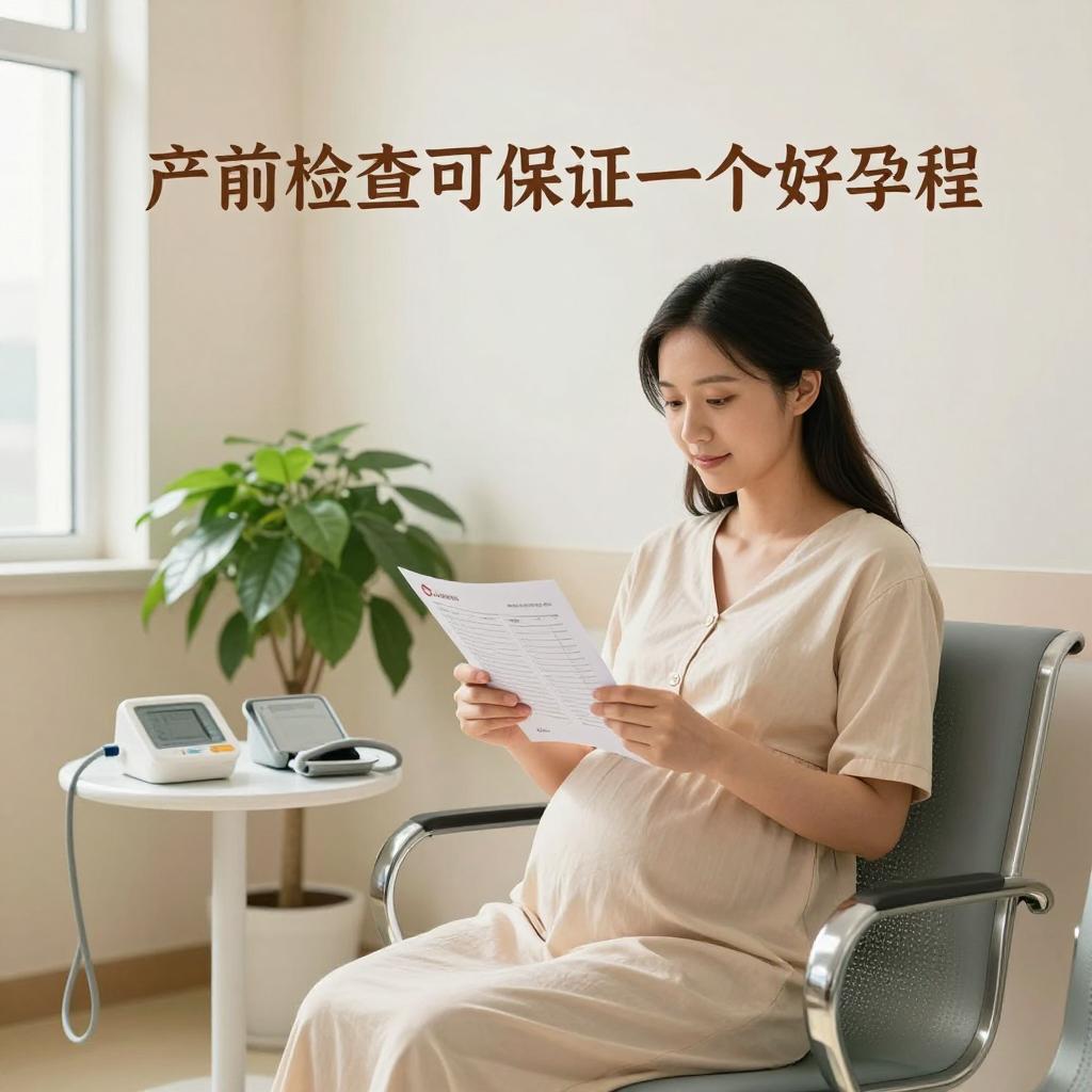 产前检查可保证一个好孕程