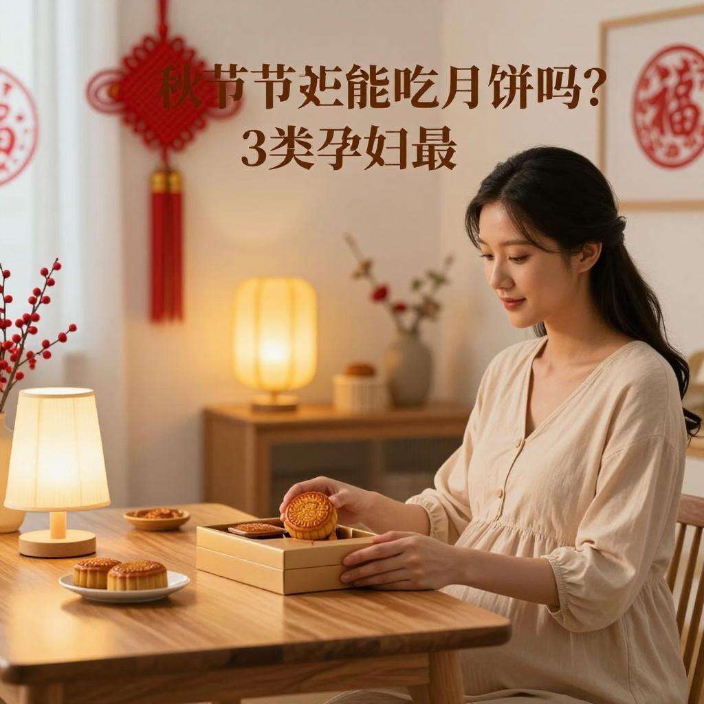 中秋节孕妇能吃月饼吗？3类孕妇最好别吃