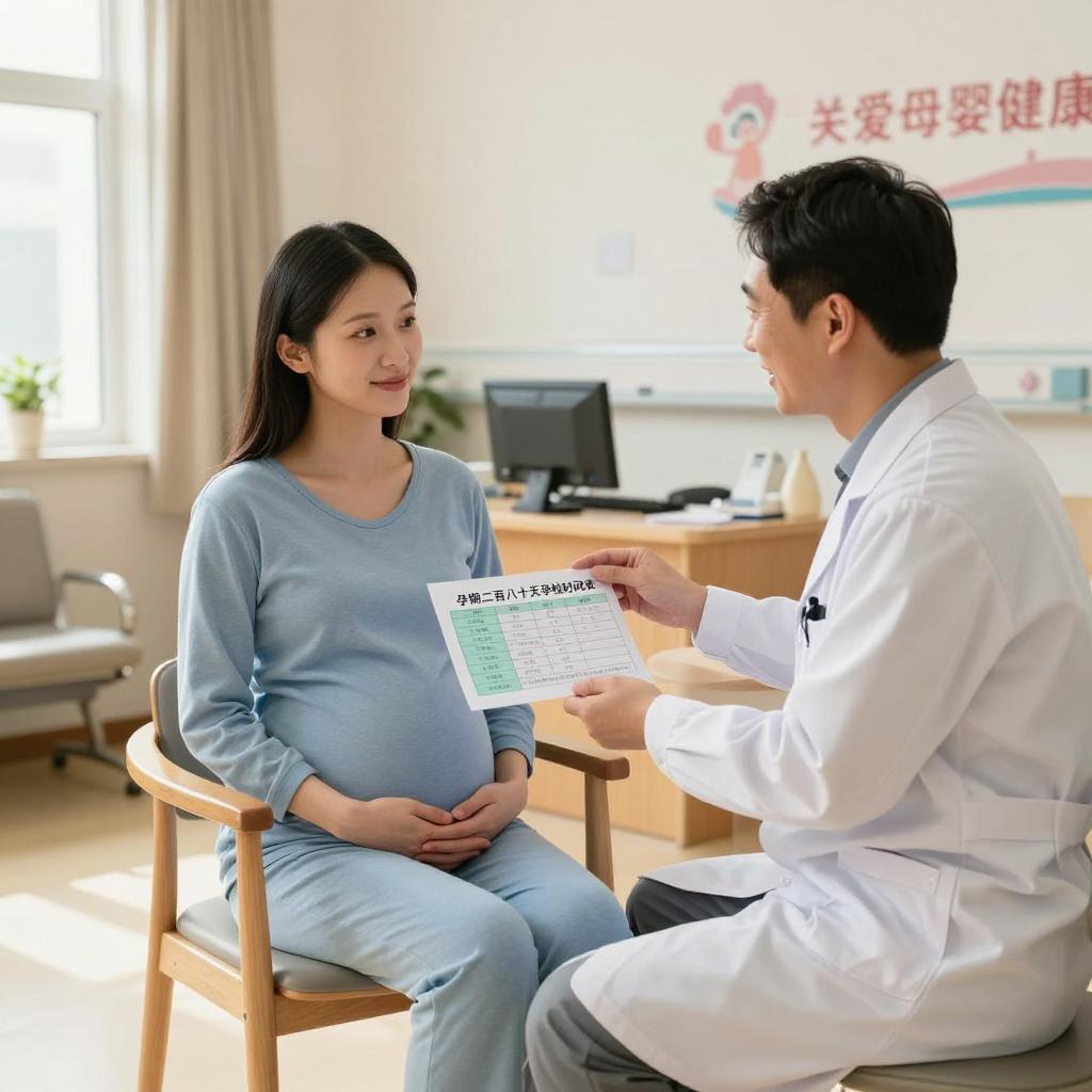 孕期二百八十天孕检时间表