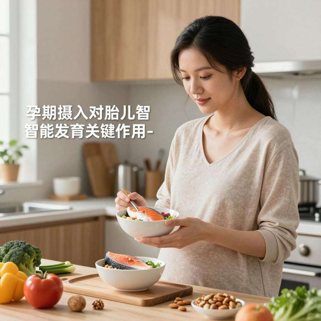 孕期DHA摄入对胎儿智能发育关键作用-天维邦考教育网