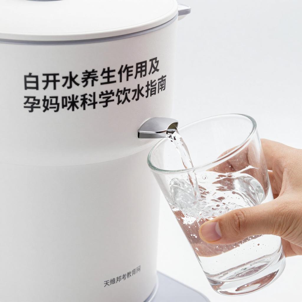 白开水养生作用及孕妈咪科学饮水指南-天维邦考教育网第二张图