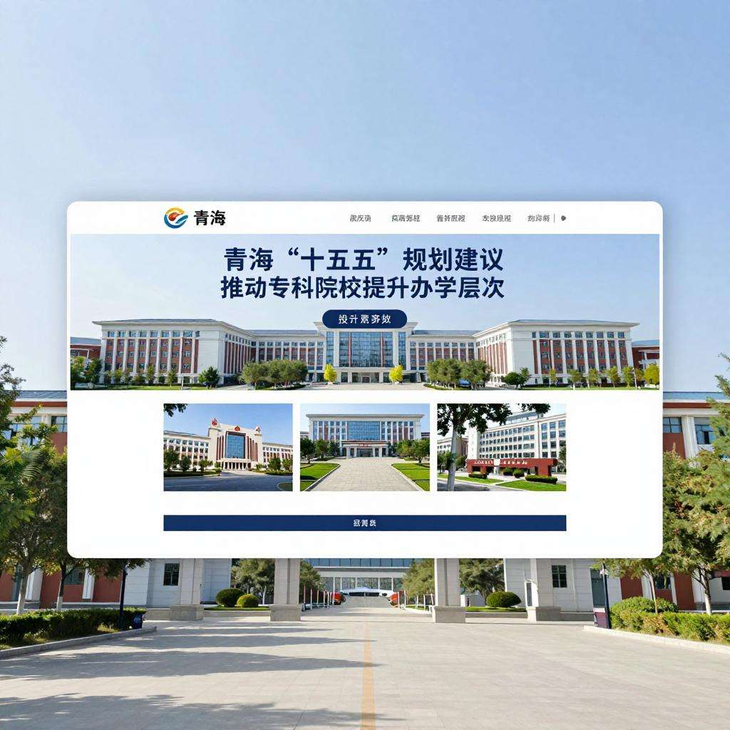 青海“十五五”规划建议：推动有条件的专科院校提升办学层次