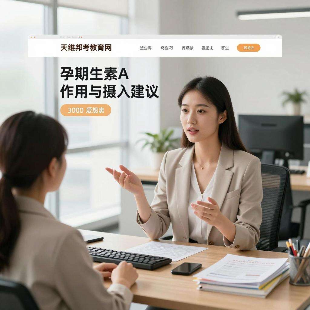 孕期维生素A作用与摄入建议-天维邦考教育网