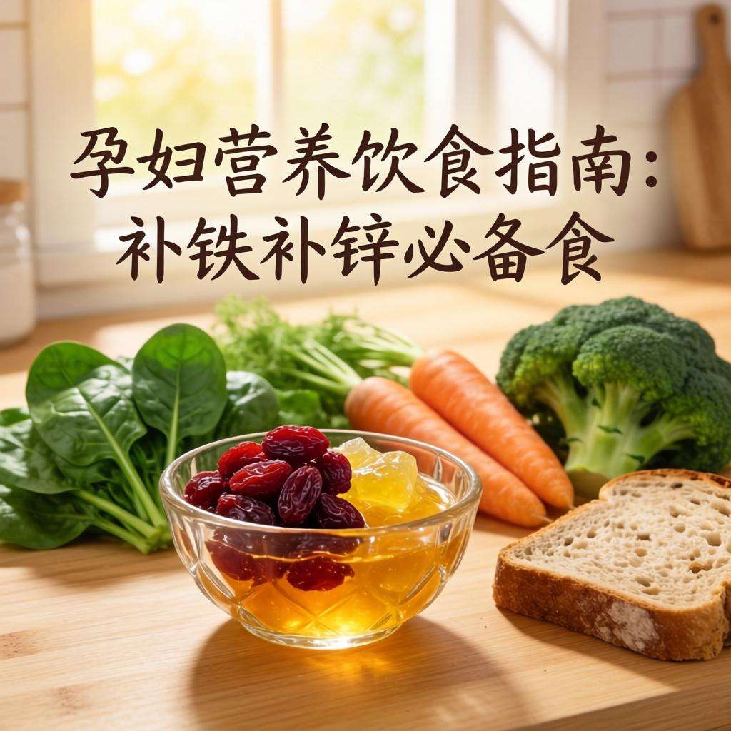 孕妇营养饮食指南：补铁补锌必备食物推荐-天维邦考教育网