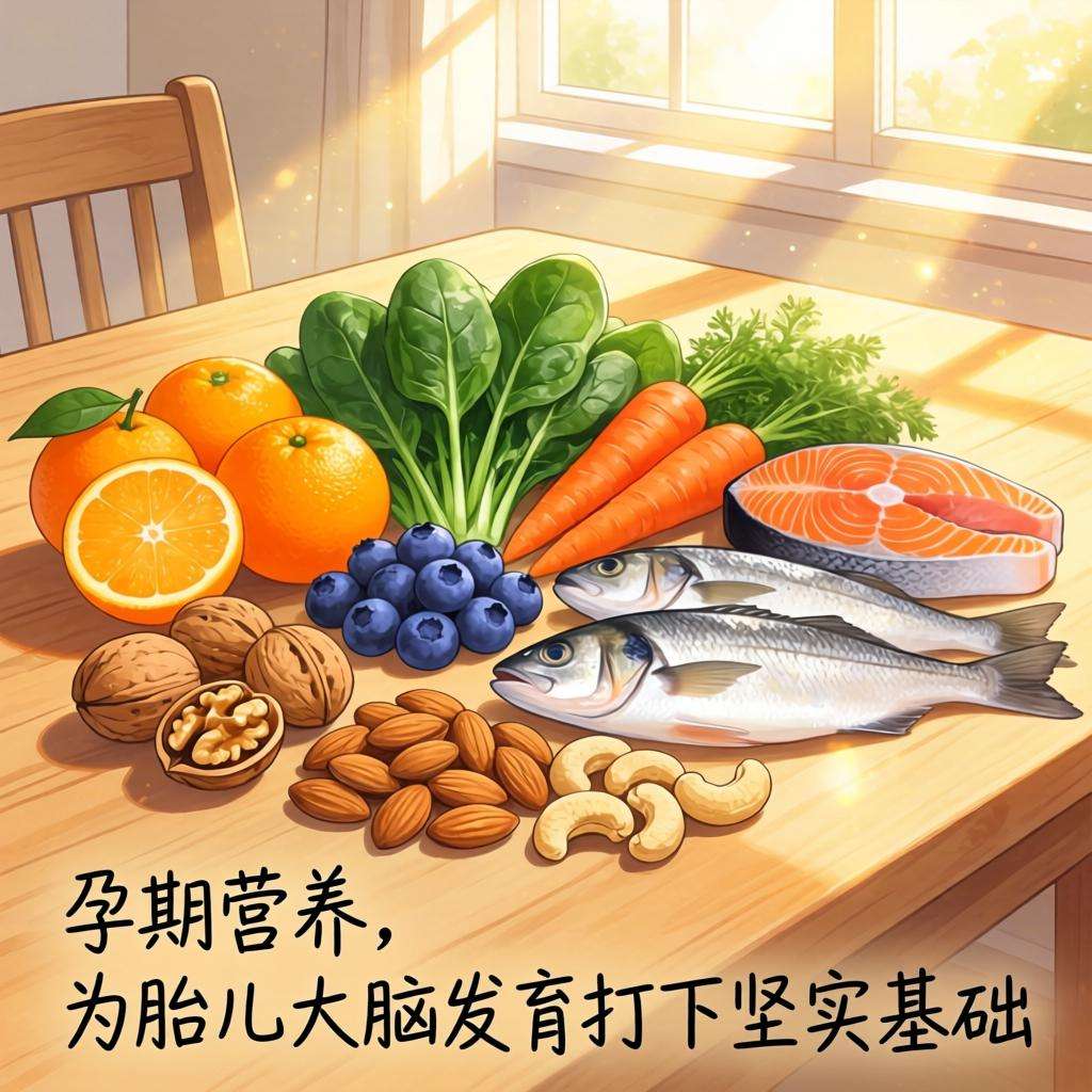 孕期胎儿大脑发育阶段与补脑营养全解析-天维邦考教育网第二张图