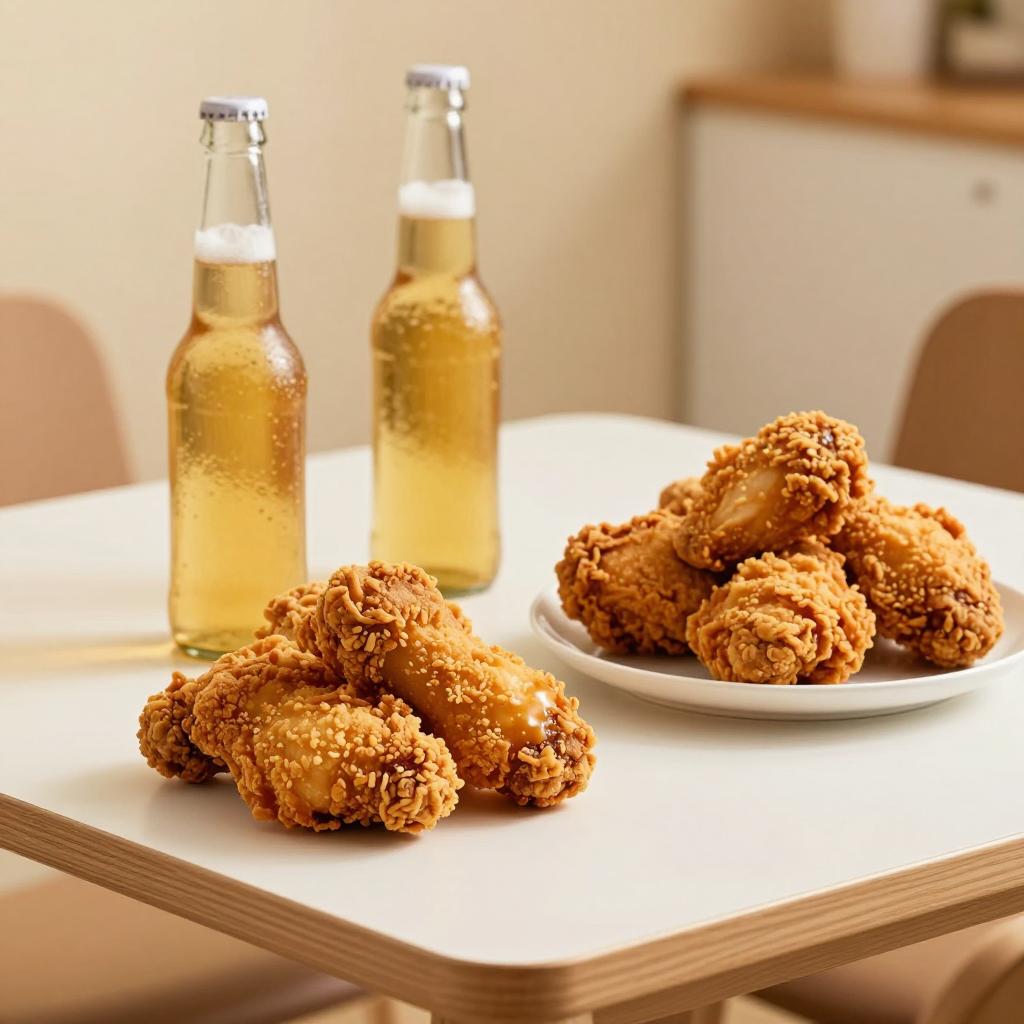 韩剧《来自星星的你》引爆炸鸡啤酒热潮，孕妇能否食用？-天维邦考教育网